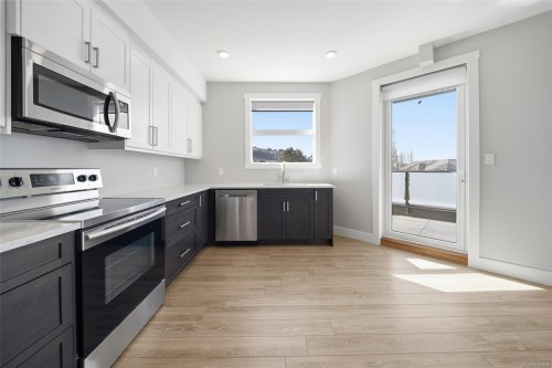 205-525 Third St, Nanaimo, BC - Indoor Photo Showing Kitchen With Upgraded Kitchen