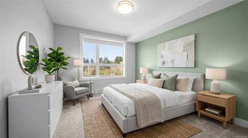 205-525 Third St, Nanaimo, BC - Indoor Photo Showing Bedroom