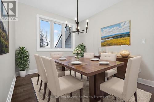 Digitally Staged - 62 Rue Vanier, Tiny, ON - Indoor Photo Showing Dining Room