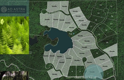 Plan (croquis) - Ch. Martin-Prévost, Sainte-Béatrix, QC 