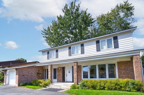 Façade - 12 Rue Lesage, Dollard-Des-Ormeaux, QC - Outdoor With Deck Patio Veranda With Facade