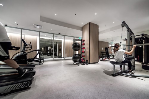 Salle d'exercice - 1422-60 Rue De L'Éclipse, Brossard, QC - Indoor Photo Showing Gym Room