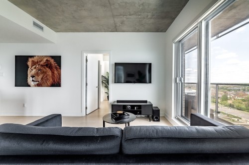 Salon - 1422-60 Rue De L'Éclipse, Brossard, QC - Indoor Photo Showing Living Room