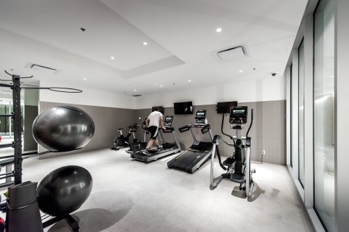 Salle d'exercice - 1422-60 Rue De L'Éclipse, Brossard, QC - Indoor Photo Showing Gym Room