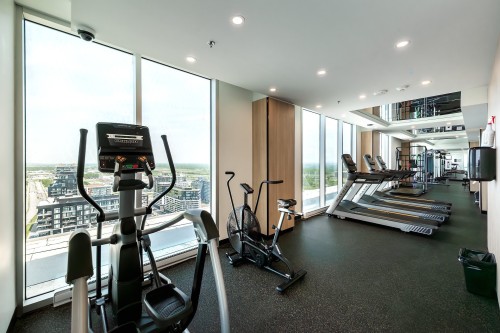 Salle d'exercice - 1422-60 Rue De L'Éclipse, Brossard, QC - Indoor Photo Showing Gym Room