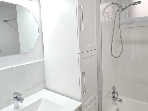 Salle de bains - 8654 14E Avenue, Montréal (Villeray/Saint-Michel/Parc-Extension), QC - Indoor Photo Showing Bathroom