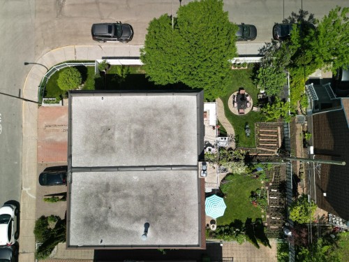 Aerial View - 6790 Rue St-Zotique E., Montréal (Mercier/Hochelaga-Maisonneuve), QC - 