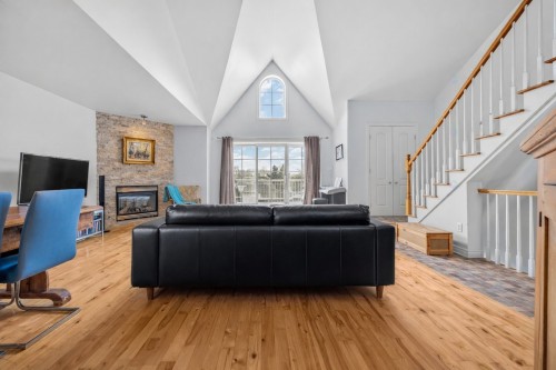 Salon - 6-197 Rue De La Forge, Saint-Eustache, QC - Indoor Photo Showing Living Room With Fireplace