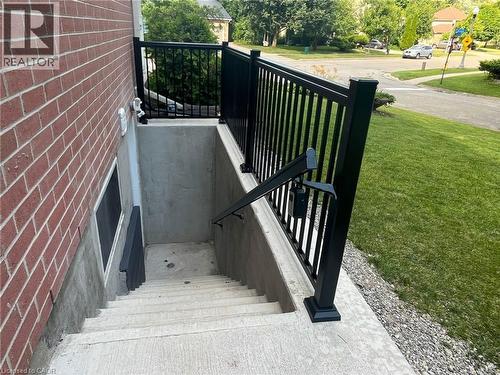 View of stairs - 59 Windrush Trail S Unit# B, Kitchener, ON - Outdoor With Exterior