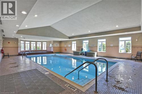 View of indoor pool - 48 Hallmark Trail, Hamilton, ON - Indoor Photo Showing Other Room With In Ground Pool