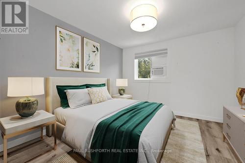 Virtually Staged-Primary Bedroom - 23 Pixley Private, Ottawa, ON - Indoor Photo Showing Bedroom