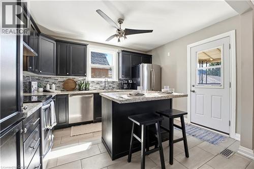 26 Isabel Avenue, Hamilton, ON - Indoor Photo Showing Kitchen With Upgraded Kitchen