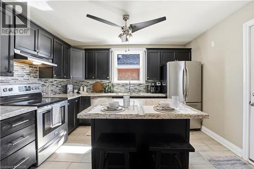 26 Isabel Avenue, Hamilton, ON - Indoor Photo Showing Kitchen With Upgraded Kitchen