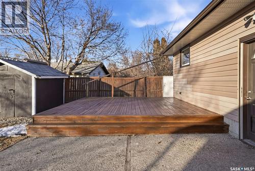 78 Straub Crescent, Regina, SK - Outdoor With Deck Patio Veranda With Exterior