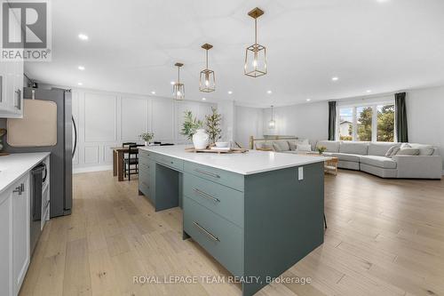 1386 Johnston Drive, Ottawa, ON - Indoor Photo Showing Kitchen With Upgraded Kitchen