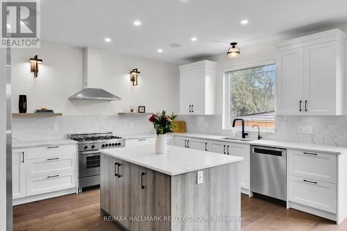1976 Lenester Avenue, Ottawa, ON - Indoor Photo Showing Kitchen With Upgraded Kitchen