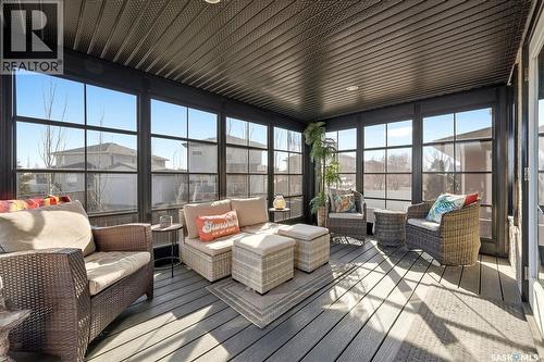 4127 Cumberland Road E, Regina, SK - Outdoor With Deck Patio Veranda With Exterior