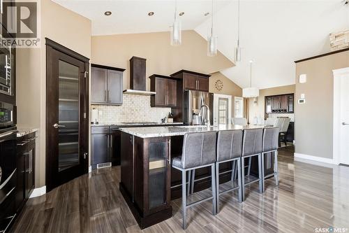 4127 Cumberland Road E, Regina, SK - Indoor Photo Showing Kitchen With Upgraded Kitchen