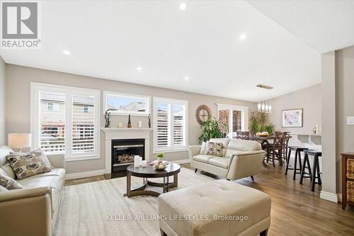 Living room - 779 North Leaksdale Circle, London South (South U), ON - Indoor Photo Showing Living Room With Fireplace