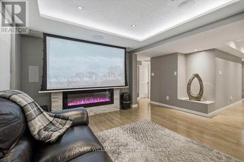 Electric Fireplace - 779 North Leaksdale Circle, London South (South U), ON - Indoor With Fireplace