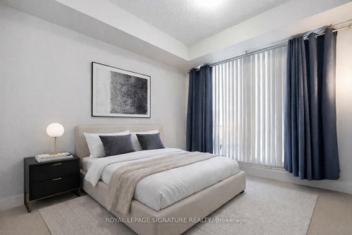 403-181 Wynford Drive, Toronto, ON - Indoor Photo Showing Bedroom