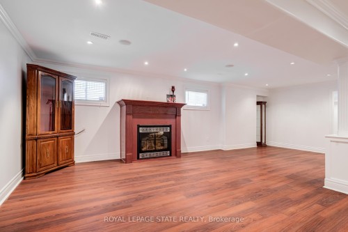 17 Mcnutt Street, Brampton, ON - Indoor With Fireplace