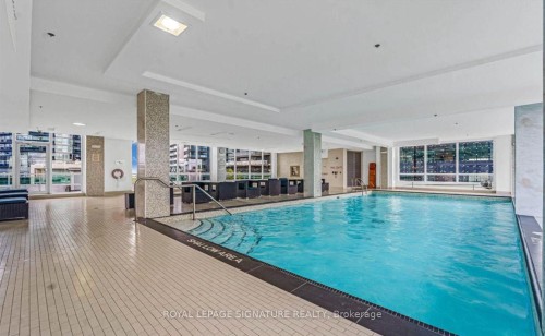 2704-16 Brookers Lane, Toronto, ON - Indoor Photo Showing Other Room With In Ground Pool