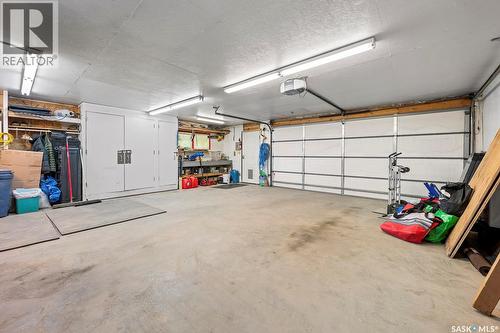 132 Mcnab Crescent, Regina, SK - Indoor Photo Showing Garage