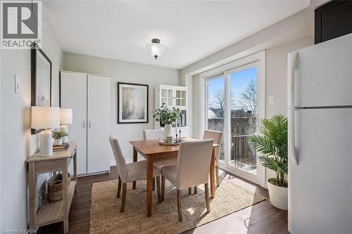 Dining Area - Virtually Staged - 252 The Country Way, Kitchener, ON - Indoor Photo Showing Dining Room