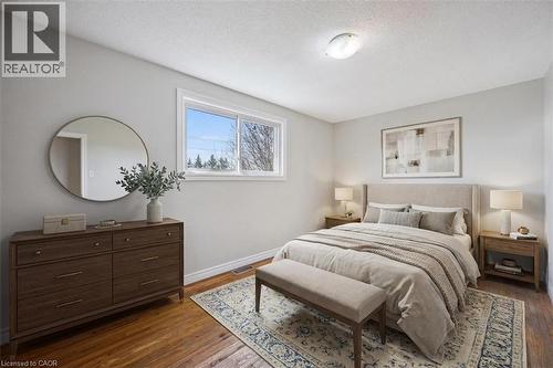 Primary Bedroom - Virtually Staged - 252 The Country Way, Kitchener, ON - Indoor Photo Showing Bedroom