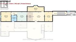 #2 IN-LAW SUITE: Basement - 