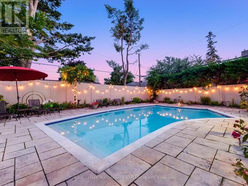 1954 Lenester Avenue, Ottawa, ON - Outdoor With In Ground Pool With Backyard