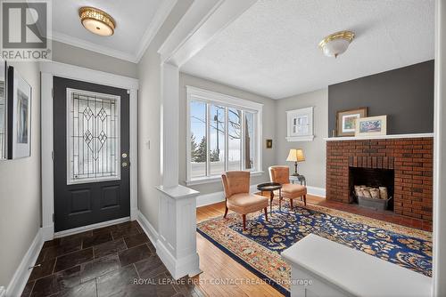 162 Kempenfelt Drive, Barrie, ON - Indoor With Fireplace