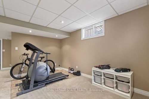 39 Trenholme Crescent, Hamilton, ON - Indoor Photo Showing Gym Room