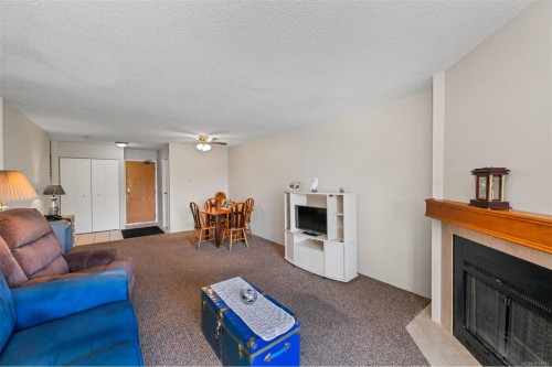 404-435 Festubert St, Duncan, BC - Indoor Photo Showing Living Room With Fireplace