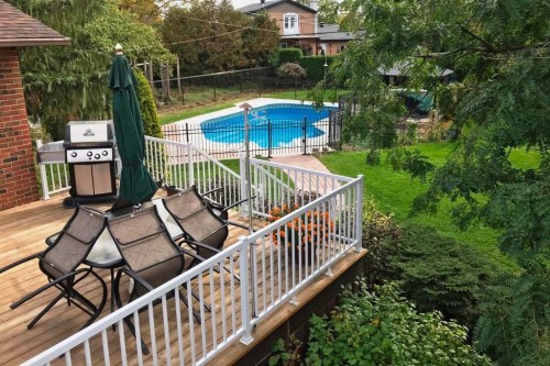 Courtyard - 126 62E Avenue, Saint-Eustache, QC - Outdoor With In Ground Pool