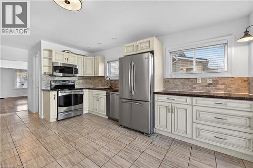 183 Paling Avenue, Hamilton, ON - Indoor Photo Showing Kitchen With Stainless Steel Kitchen