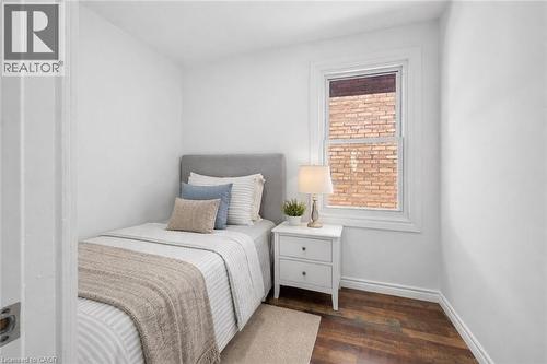 VIRTUALLY STAGED - 183 Paling Avenue, Hamilton, ON - Indoor Photo Showing Bedroom
