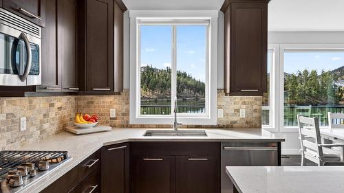 1894 Hidden Lake Place, Kelowna, BC - Indoor Photo Showing Kitchen With Double Sink With Upgraded Kitchen