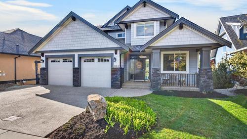 1894 Hidden Lake Place, Kelowna, BC - Outdoor With Deck Patio Veranda With Facade
