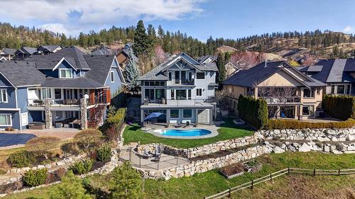 1894 Hidden Lake Place, Kelowna, BC - Outdoor With In Ground Pool With Deck Patio Veranda