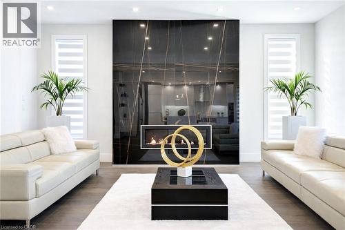 Partial Virtual Stage - 685 Meadowsweet Avenue, Waterloo, ON - Indoor Photo Showing Living Room