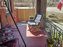View of deck - 253 Grosvenor Avenue S, Hamilton, ON  - Outdoor With Exterior 