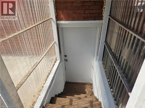 View of stairway - 253 Grosvenor Avenue S, Hamilton, ON - Indoor Photo Showing Other Room