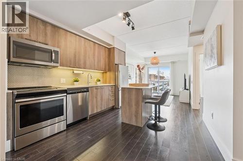 15 Prince Albert Boulevard Unit# 309, Kitchener, ON - Indoor Photo Showing Kitchen With Stainless Steel Kitchen