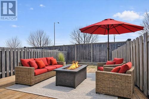 Fenced Backyard - 672 Pepperville Crescent E, Ottawa, ON - Outdoor With Deck Patio Veranda