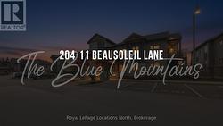 204 - 11 BEAUSOLEIL LANE  Blue Mountains, ON L9Y 0H2