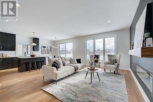 Pictures are from previous Model. - 2628 Heardcreek Trail, London North (North S), ON - Indoor Photo Showing Living Room