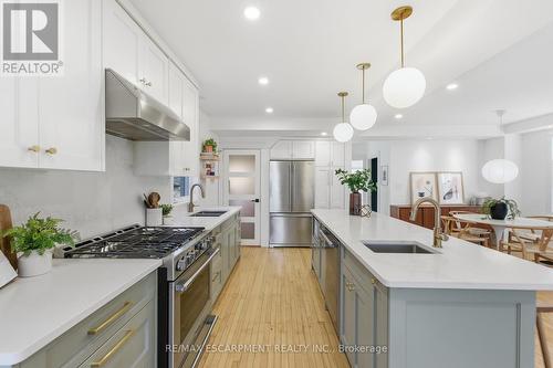 73 Arkell Street, Hamilton, ON - Indoor Photo Showing Kitchen With Double Sink With Upgraded Kitchen