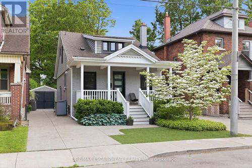 Parking 4 tandem + 1 garage - 73 Arkell Street, Hamilton, ON - Outdoor With Deck Patio Veranda With Facade
